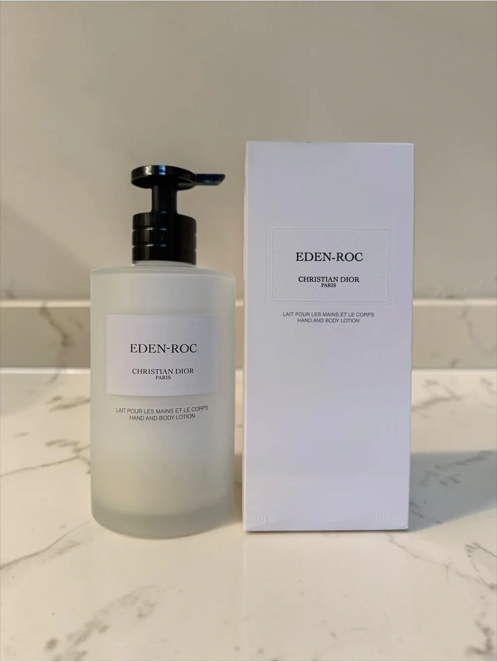 AUTHENTIC Dior Eden-Roc Hand & Body Lotion — White